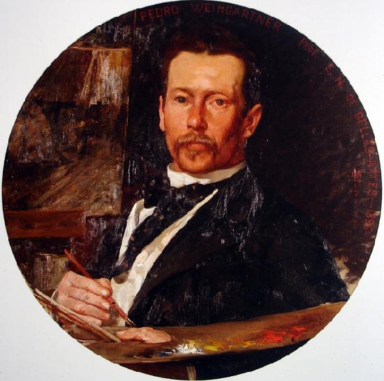 Henrique Bernardelli Portrait of the painter Pedro Weingartner Germany oil painting art
